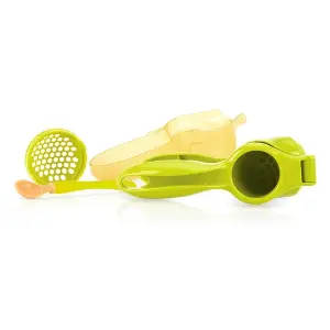 Nuby 蔬果泥擠壓器(附匙)