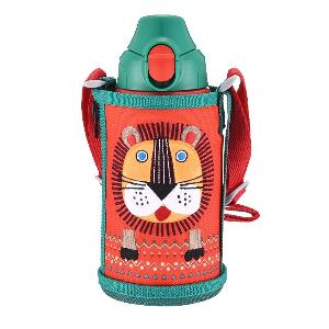 TIGER虎牌獅子兒童保溫杯紅色600ml 日本版