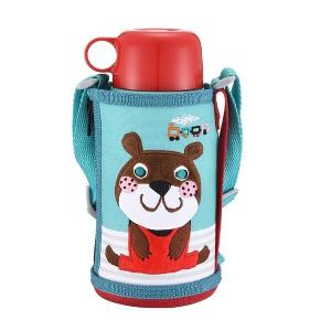 Tiger虎牌 兒童兩用不鏽鋼真空保溫壺-小熊 600ml