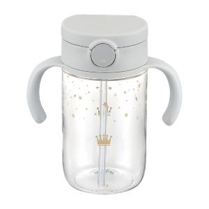 Richell Axstars 吸管水杯 320ml - 灰色