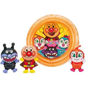 日本ANPANMAN 麵包超人 迷你吹氣沐浴玩具