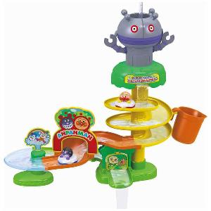 日本ANPANMAN 麵包超人 浴室旋轉梯沖涼玩具