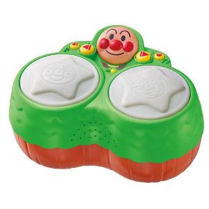 日本ANPANMAN 麵包超人 多功能聲光音樂拍拍鼓玩具