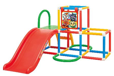 日本 ANPANMAN 麵包超人攀爬架 滑梯 遊樂場組合 2嵗以上