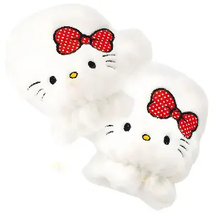 Combi HELLO KITTY貓新生兒防抓手套