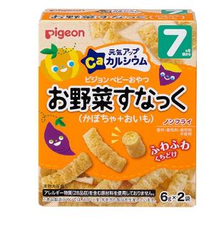 Pigeon 高鈣南瓜紫薯米條 (7個月+)