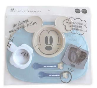 DISNEY 迪士尼米奇兒童餐盤套裝