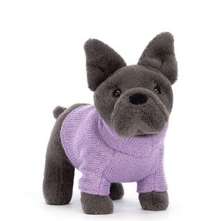 JELLYCAT 紫色法國鬥牛犬 17CM