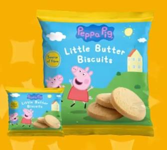 Peppa Pig Little Butter Biscuits 5x20g