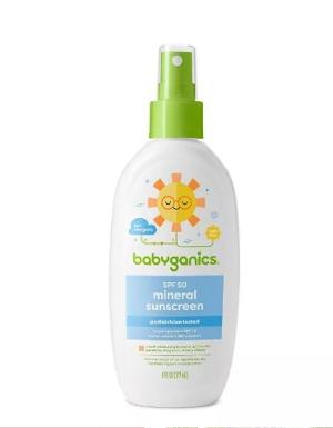 Babyganics 防曬潤膚乳 Mineral-Based Baby Sunscreen Spray SPF 50 - 6 fl oz