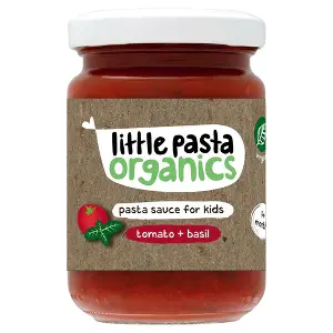 Little pasta organics 英國Little Pasta有機嬰幼兒調味醬130g (番茄羅勒,9個月以上)