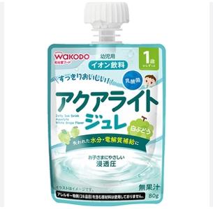 Wakodo和光堂 1歲起My啫喱電解飲品(白葡萄味)80g