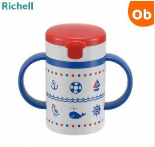 Richell 001學飲杯造型搖鈴 6M+