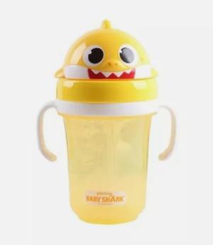 Baby Shark 把手吸管水樽 300ml