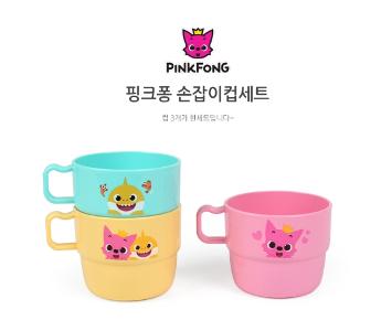 Pinkfong x Baby Shark 飲水杯 (3入)