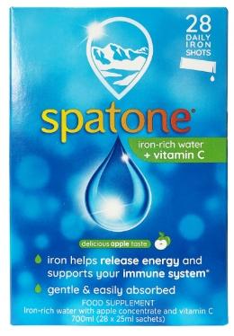 英國 Spatone -100%天然液體鐵- 蘋果味700ml (25mlX28包)