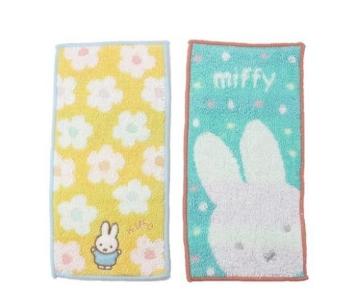 Miffy 長方形毛巾 2pcs