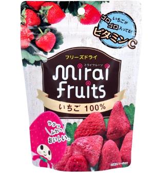 MIRAI FRUITS 士多啤梨果乾8g(9M+)