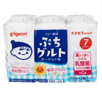 低糖嬰兒乳酸菌飲料 100ml x 3包 (7m+)