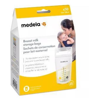 美國Medela 儲奶袋 180ml 50個裝