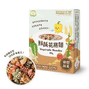 鮮蔬花捲麵-田園蔬菜