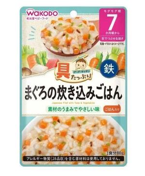 野菜鮪魚燴飯80g 7m+