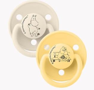 BIBS x MOOMIN 矽膠奶嘴2個裝 - Moomintroll (One Size)