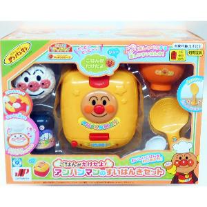 日本ANPANMAN 麵包超人 電鍋飯鍋飯匙玩具