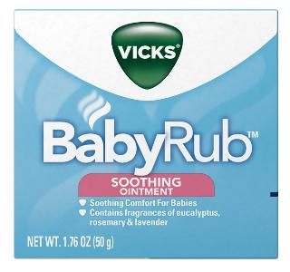 澳洲Vicks Baby Balsam 舒緩止咳通鼻膏(新包裝)50G 6M+