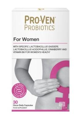 PROVEN - 女性專用益生菌 + 蔓越莓 30粒