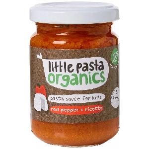 英國Little Pasta有機嬰幼兒調味醬130g (紅椒,9個月以上)