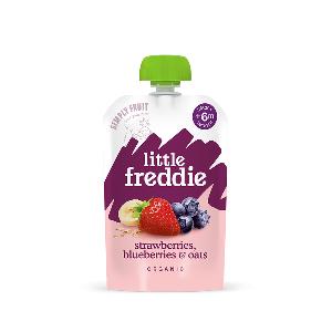 little freddie 有機藍莓士多啤梨穀物蓉
