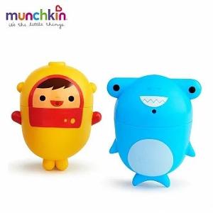 MUNCHKIN 唧唧噴射玩具 (2件裝) (潛水員和鯊魚)