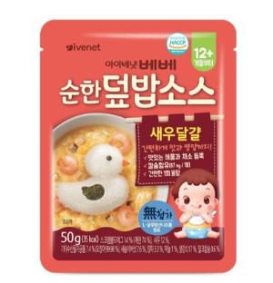  Ivenet貝貝 幼兒蓋飯餸料包 (蝦仁雞蛋)
