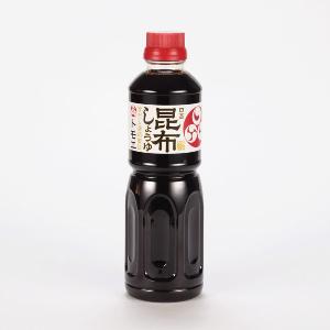 福山日高昆布減鹽醬油500ml