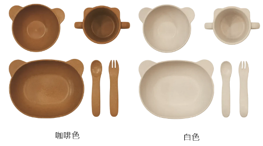 小熊餐具套裝(2色)