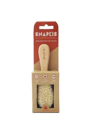 SNAPKIS 嬰兒全天然羊毛木梳