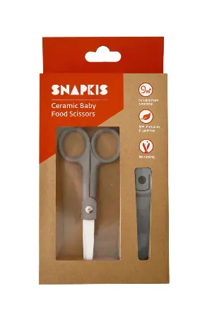 SNAPKIS 兒童陶瓷食物剪