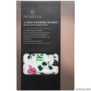 Mimosa Multi-Reversible Bamboo Muslin Blanket Whimsical Forest